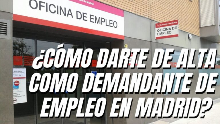 C&oacute;mo tramitar el paro en Pinto